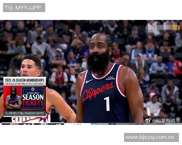 哈登三分火力全开半场独得26分快船领先太阳16分小卡与狄龙合力贡献28分